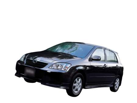 Тойота Corolla Runx 1, рестайлинг